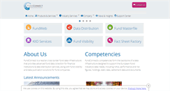 Desktop Screenshot of fundconnect.com