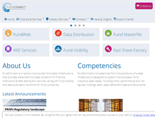Tablet Screenshot of fundconnect.com